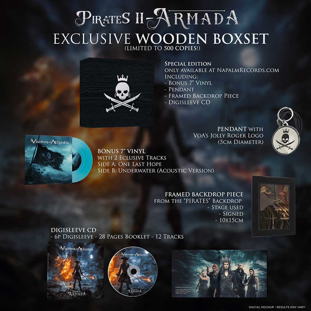 PIRATES II: ARMADA - DELUXE WOODEN BOX